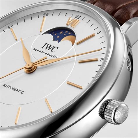 iwc moonphase gold|portofino moonphase.